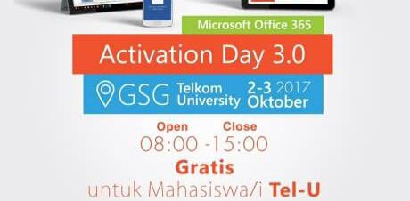 Documentation Activation Office 365 day 3.0 at Tel-U