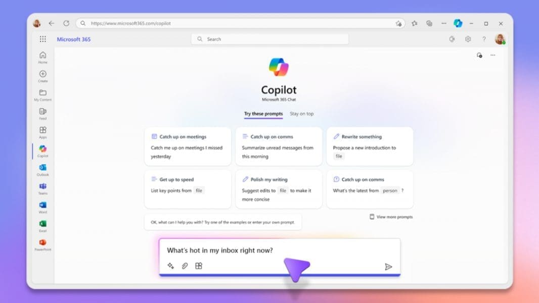 Microsoft 365 Copilot Will Launch on November 1 – Thurrott.com