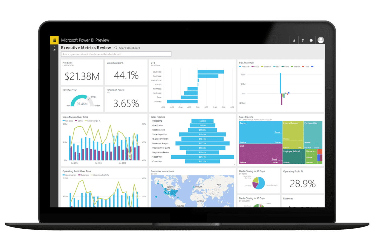 Microsoft Says Power BI Will Come Out Of Preview On July 24, Open Sources Visualization Stack – TechCrunch