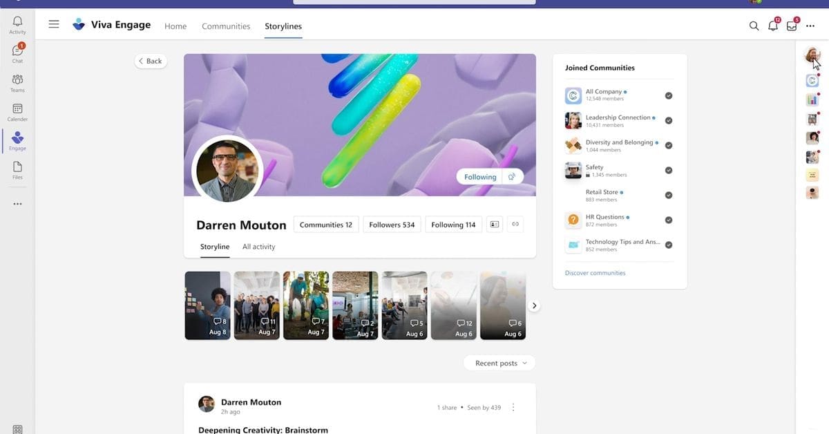 Microsoft Teams is getting its own Facebook-like social network – The Verge