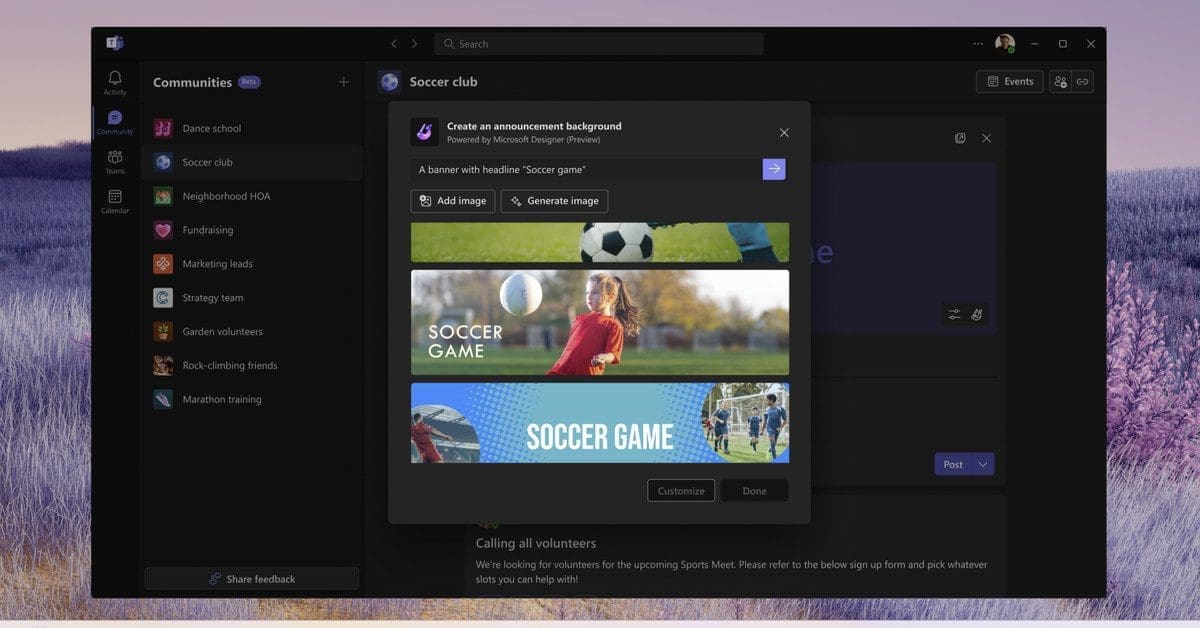 Microsoft Teams on Windows 11 gets Discord-like communities and an AI art tool – The Verge