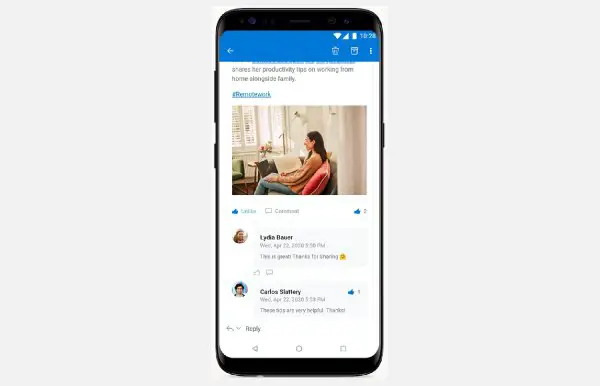 Microsoft 365 users can engage with Yammer notifications in Outlook apps – TheWindowsClub