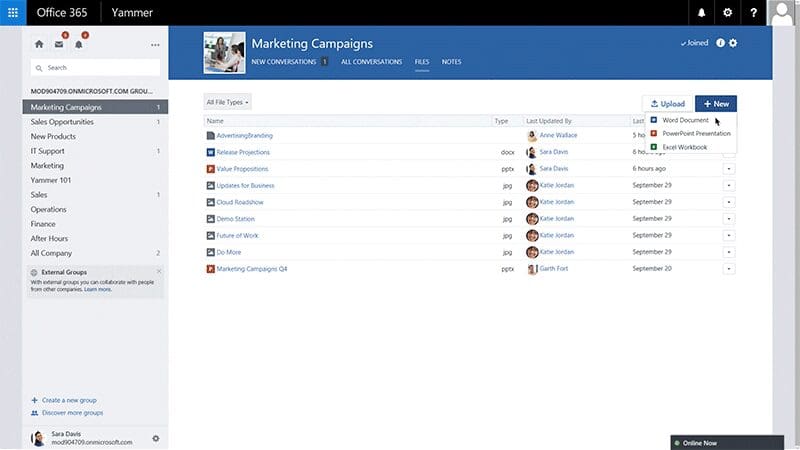 As Facebook at Work prepares for launch, Microsoft pushes Yammer and Office closer together – VentureBeat