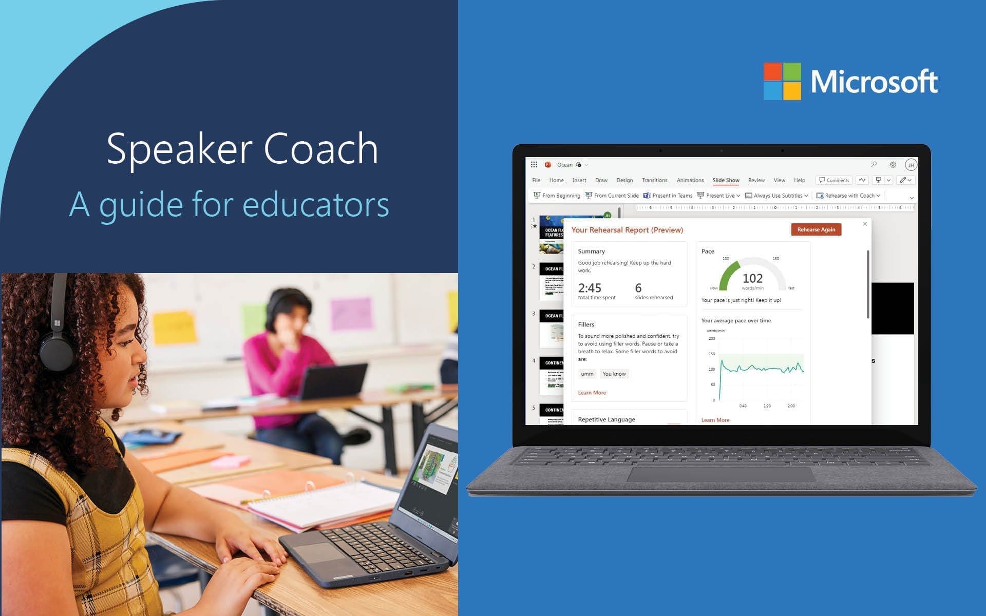 How educators can use Speaker Coach to develop confident public speakers – Microsoft