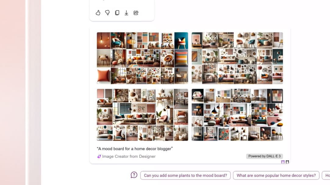 Cara membuat seni digital dengan Designer (Bing Image Creator)